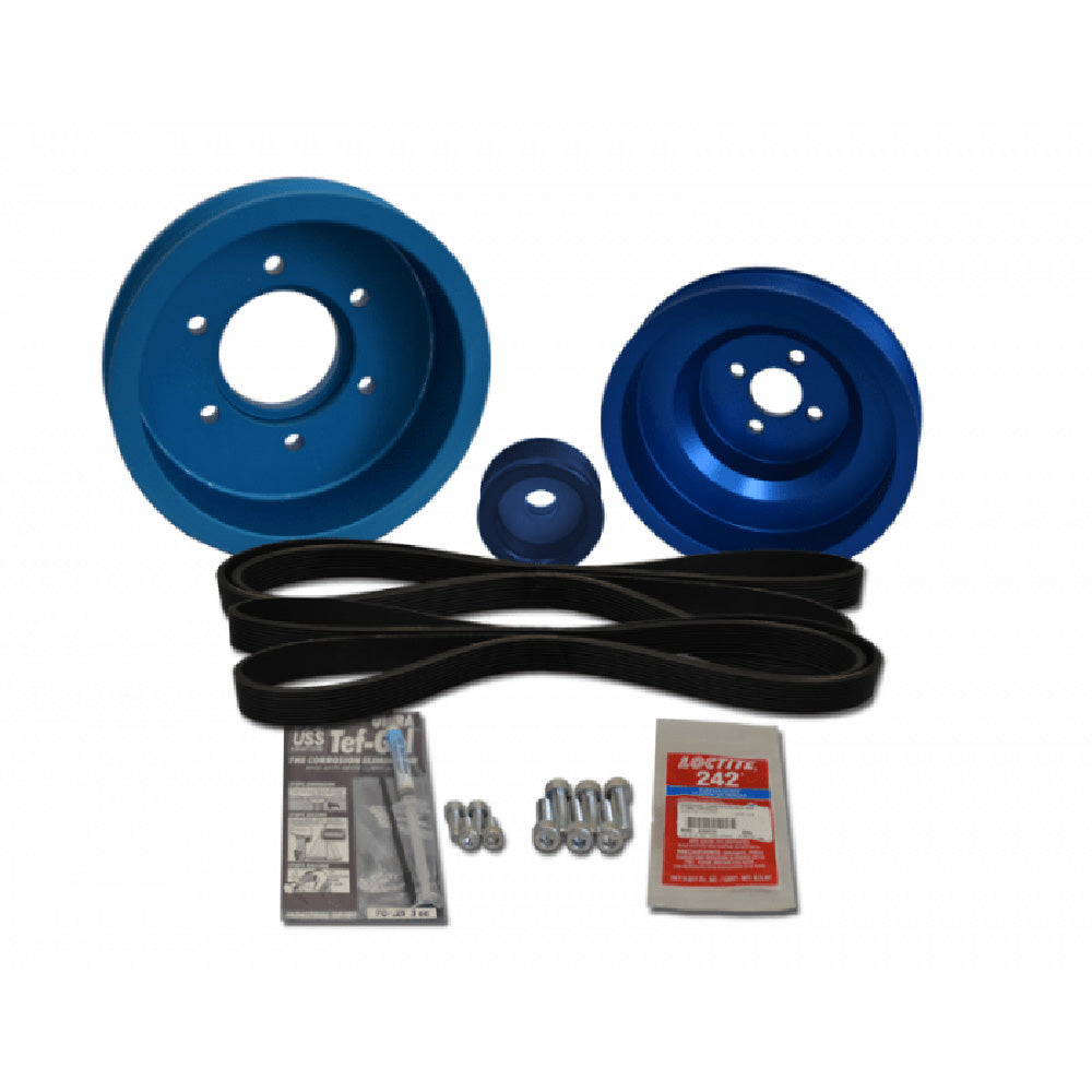 Balmar Pulley Kit f/Yanmar 4JH3-TE, 4JH3-HTE — marine alternators