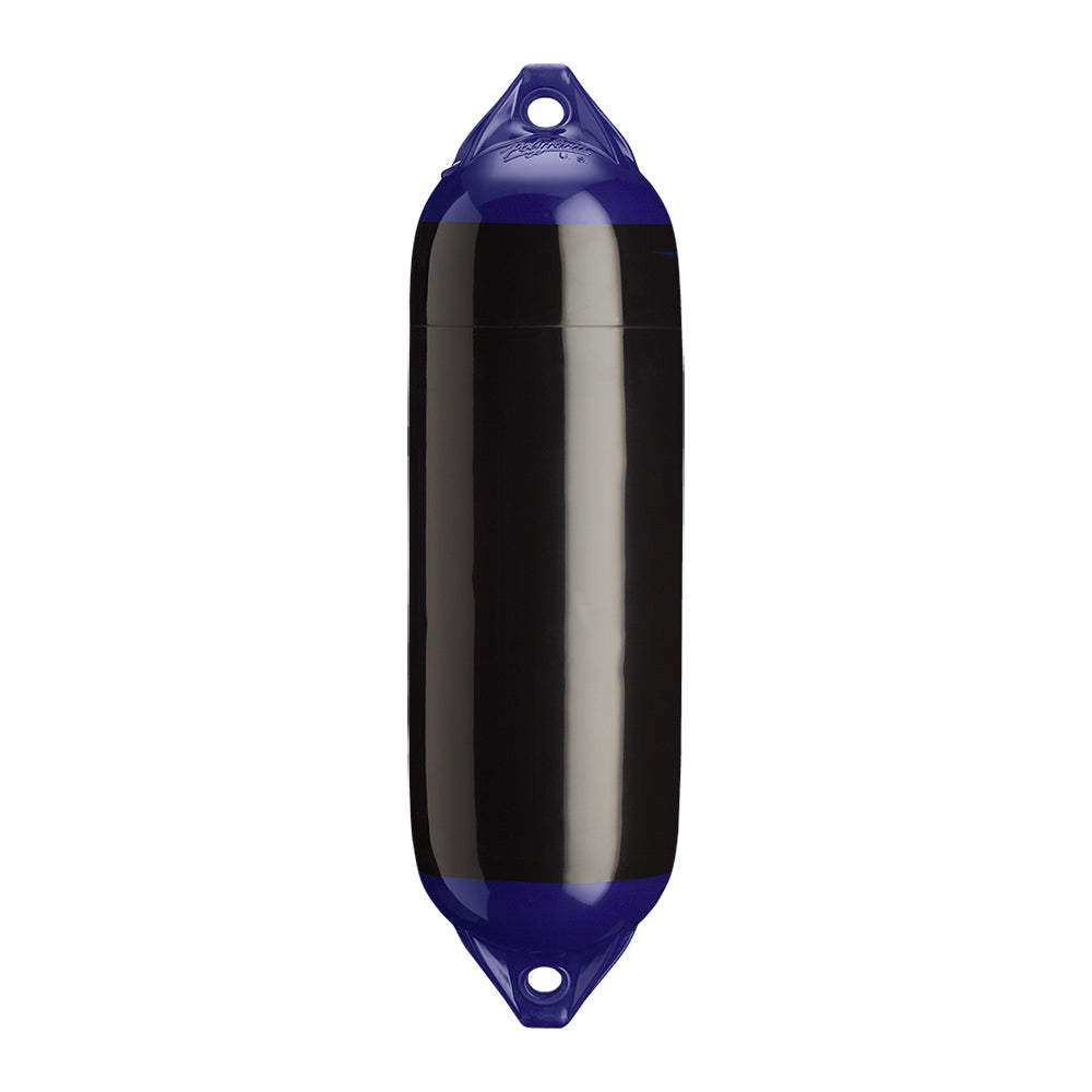 Polyform U.S. Polyform F-02 Twin Eye Fender 7.5" x 26" - Black — marine fenders