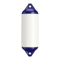 Polyform U.S. Polyform F-2 Twin Eye Fender 8.2" x 25" - White — marine fenders