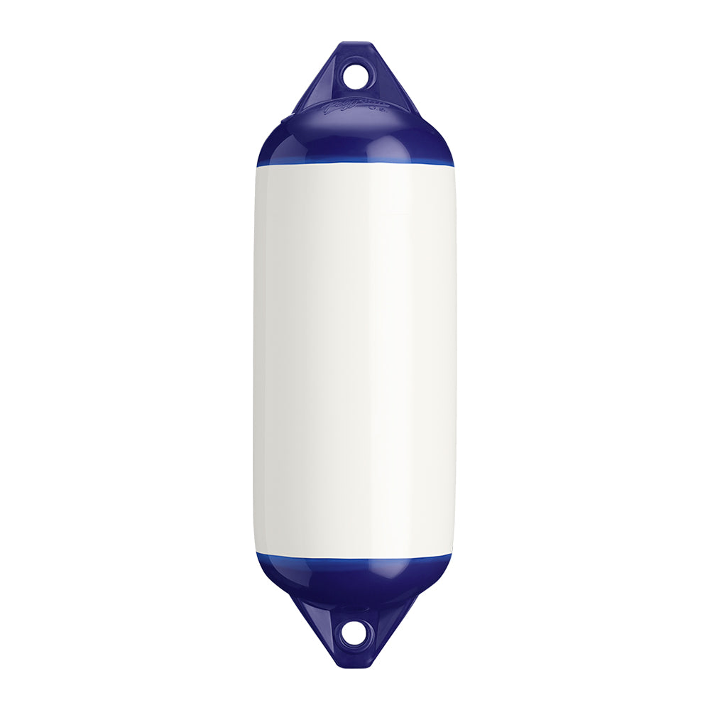 Polyform U.S. Polyform F-2 Twin Eye Fender 8.2" x 25" - White — marine fenders