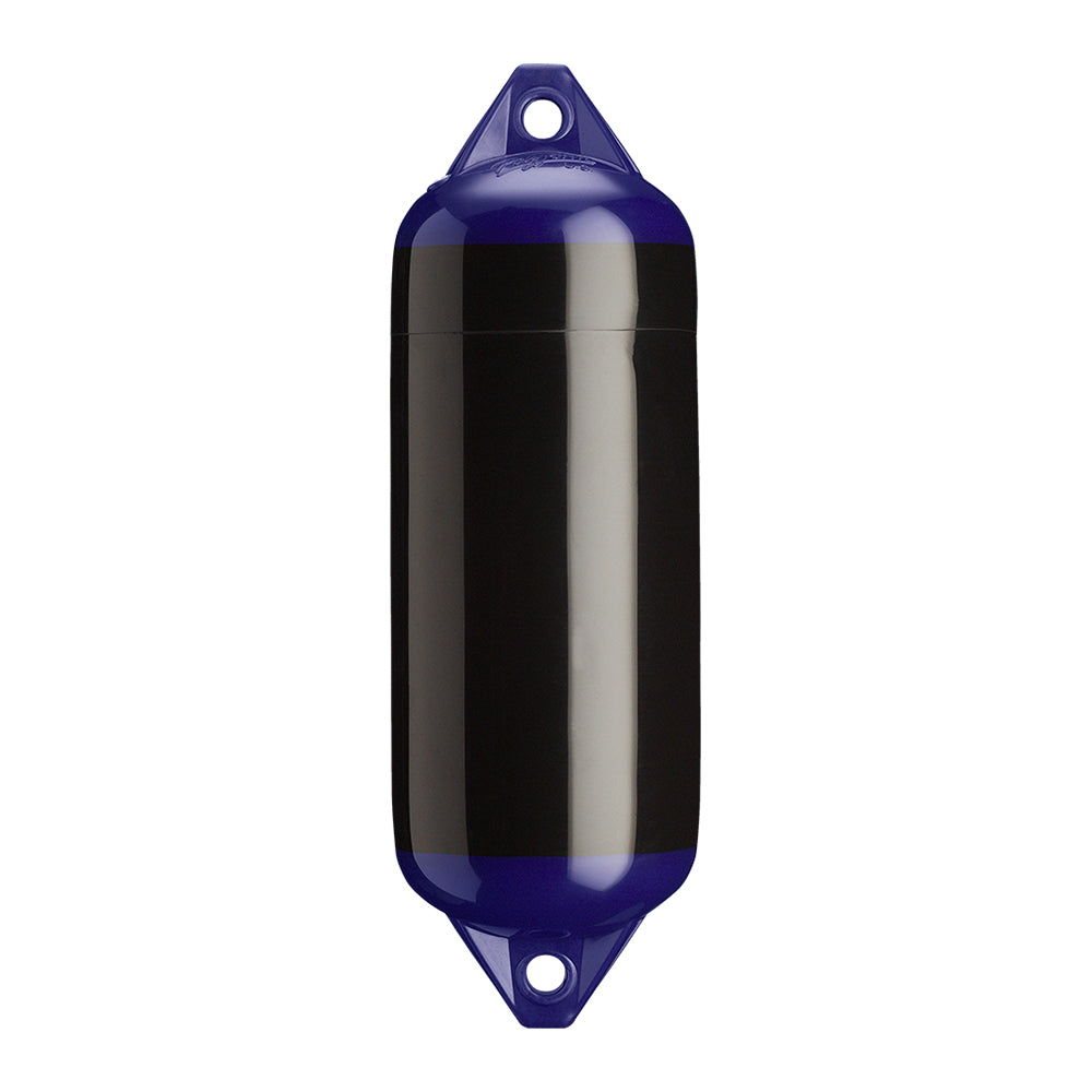 Polyform U.S. Polyform F-2 Twin Eye Fender 8.2" x 25" - Black — marine fenders
