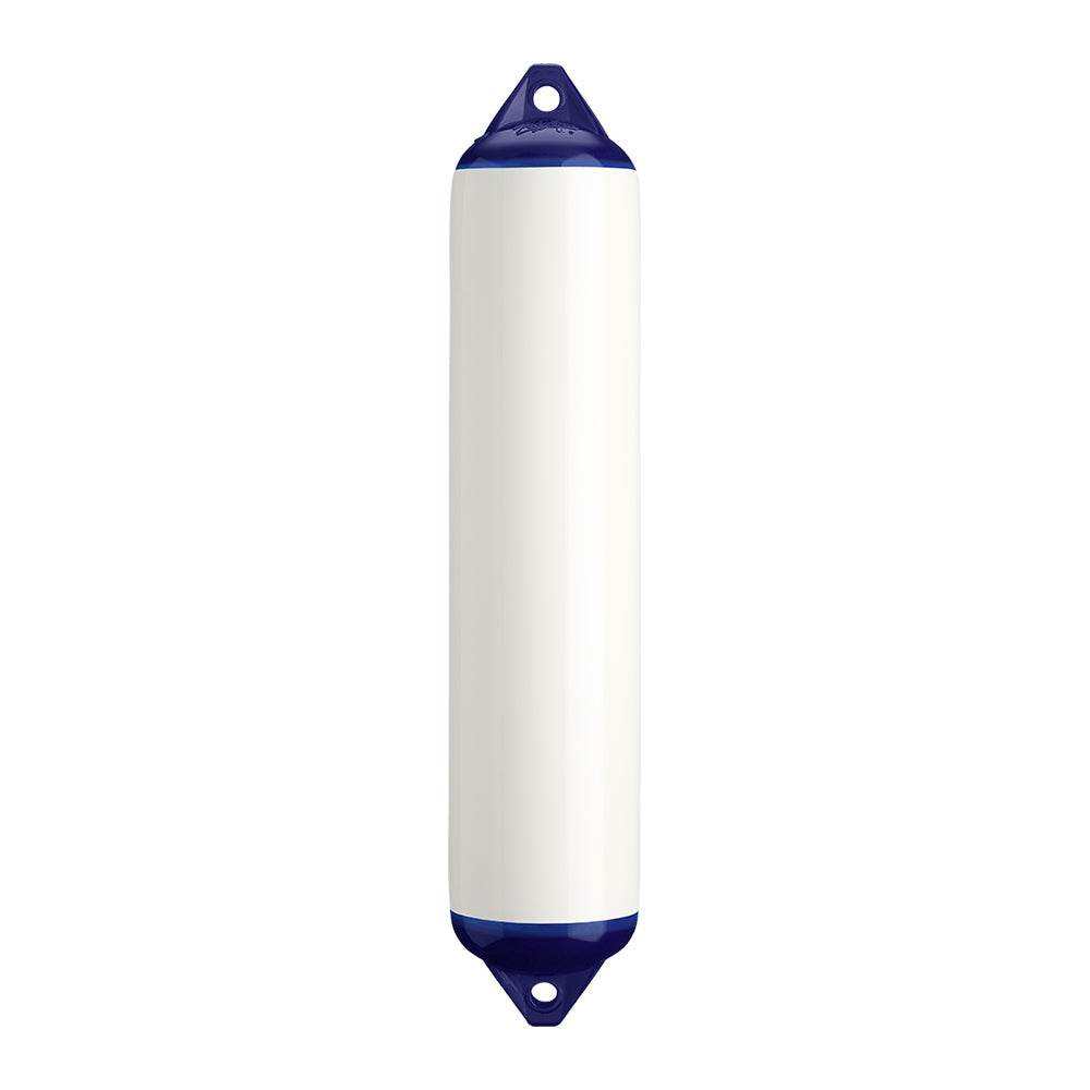Polyform U.S. Polyform F-4 Twin Eye Fender 8.5" x 40.5" - White — marine fenders