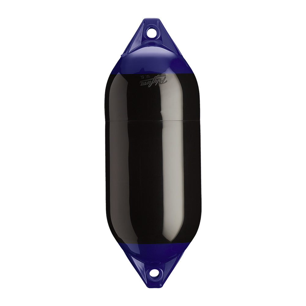 Polyform U.S. Polyform F-5 Twin Eye Fender 11" x 30" - Black — marine fenders