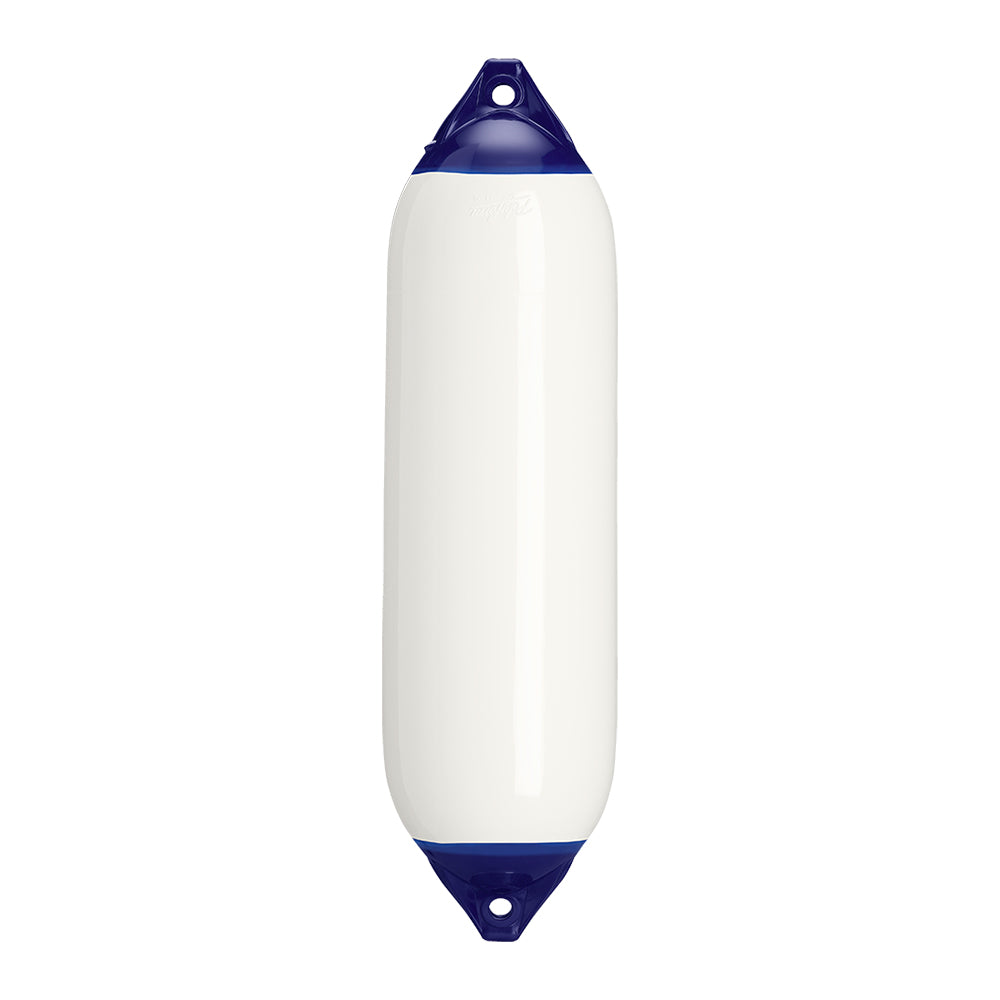 Polyform U.S. Polyform F-6 Twin Eye Fender 11" x 42" - White — marine fenders