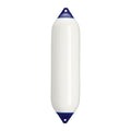 Polyform U.S. Polyform F-8 Twin Eye Fender 15" x 58" - White — marine fenders
