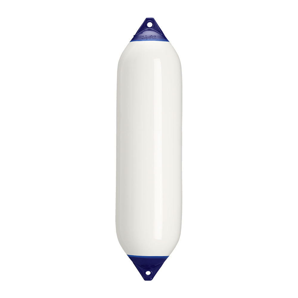 Polyform U.S. Polyform F-8 Twin Eye Fender 15" x 58" - White — marine fenders