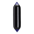 Polyform U.S. Polyform F-8 Twin Eye Fender 15" x 58" - Black — marine fenders