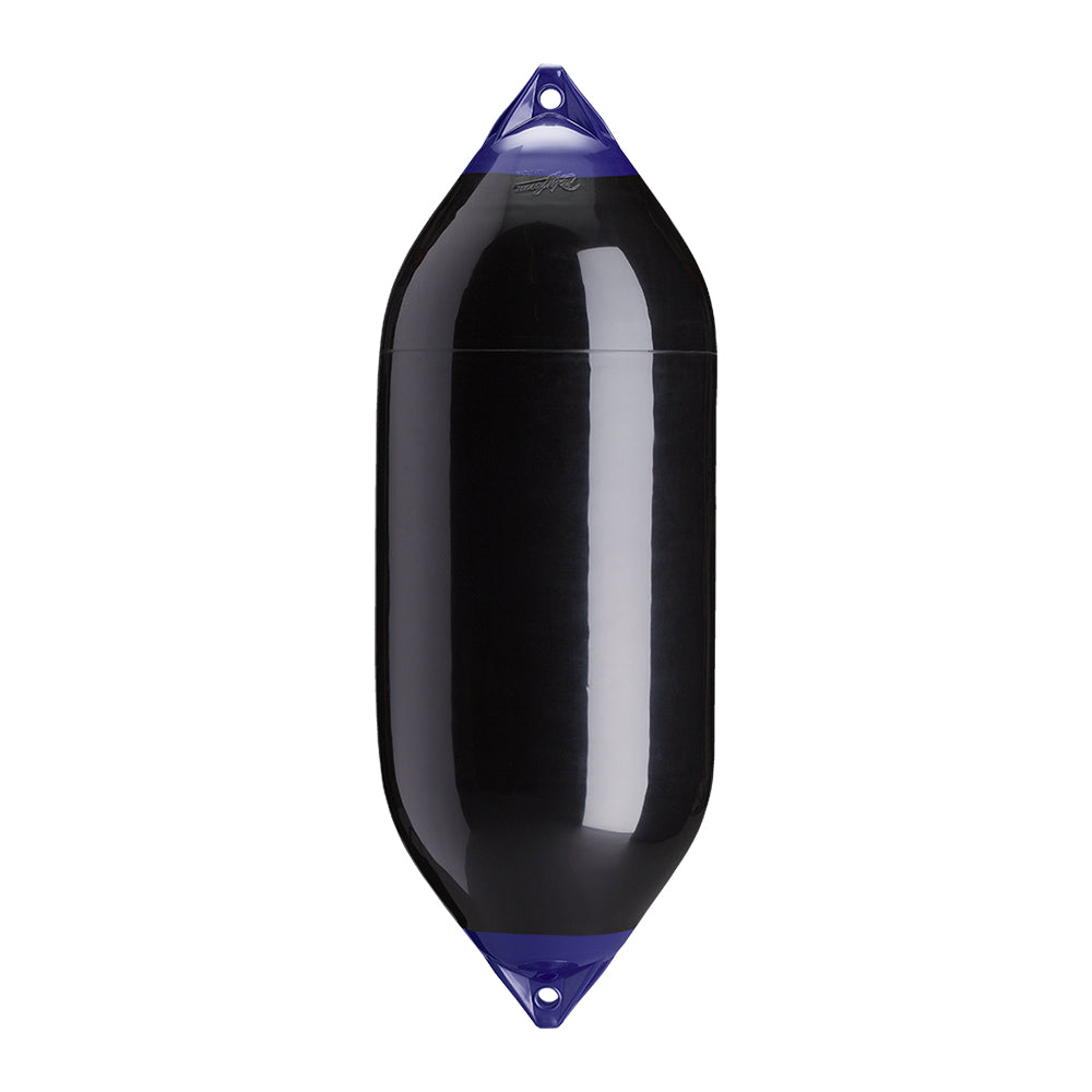 Polyform U.S. Polyform F-10 Twin Eye Fender 18" x 50" - Black — marine fenders