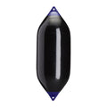 Polyform U.S. Polyform F-11 Twin Eye Fender 21.2" x 57.5" - Black — marine fenders