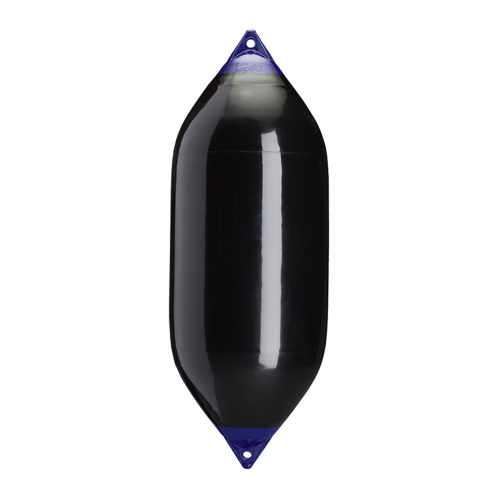 Polyform U.S. Polyform F-11 Twin Eye Fender 21.2" x 57.5" - Black — marine fenders
