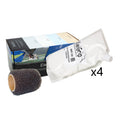 KiwiGrip 4 - 1 Liter Pouches - White w/4" Roller — marine non-skid paint