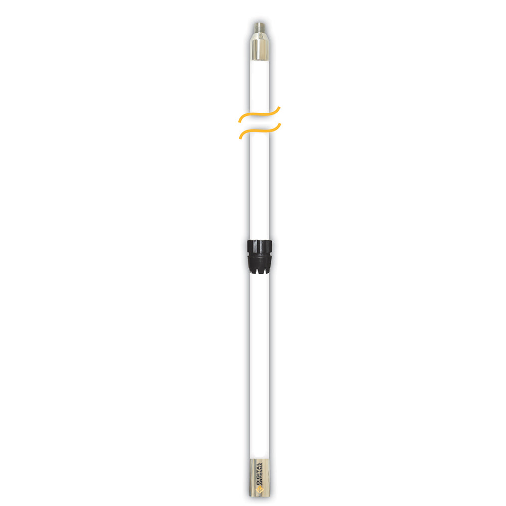 Digital Antenna 8' Tapered w/Rupp 1.5" OD — marine antenna mounts & accessories