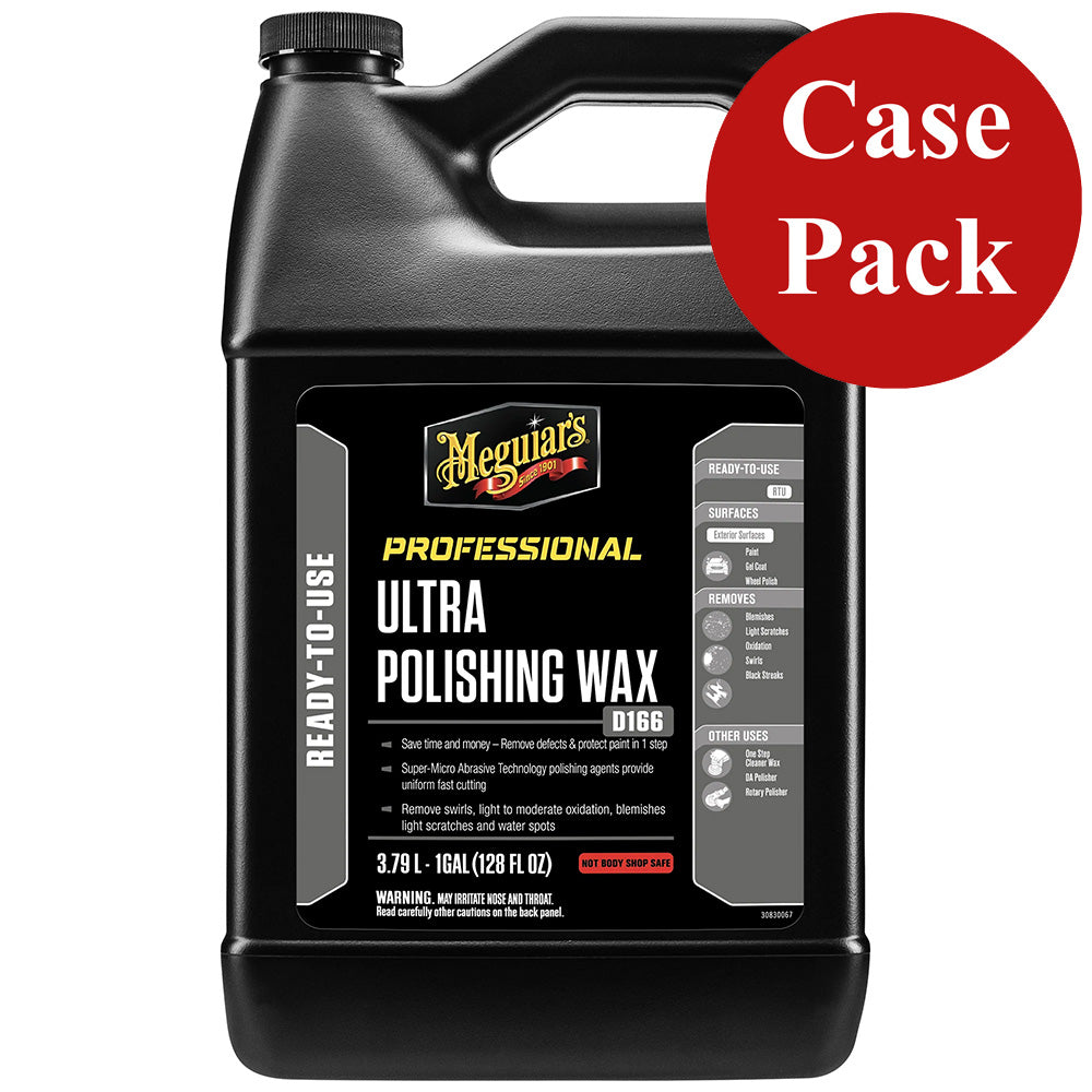 Meguiar's Ultra Polishing Wax - 1 Gallon *Case of 4* — marine cleaning