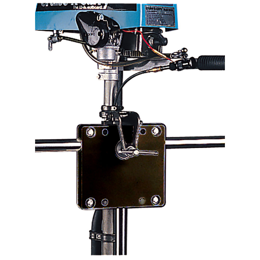 Sea-Dog Poly Rail Mount Motor Bracket - Black — marine accessories