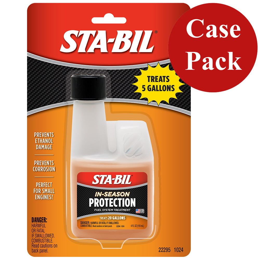 STA-BIL In-Season Protection - Small Engine - 4oz *Case of 6* — marine cleaning