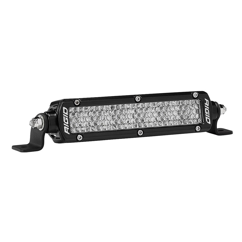 RIGID Industries SR-Series PRO 6" Lightbar - Diffused LED - Black Housing — marine flood/spreader lights