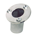 Sea-Dog Flush Mount Flagpole Socket - 25° - 1-1/4" ID - 316 Stainless Steel — marine deck / galley