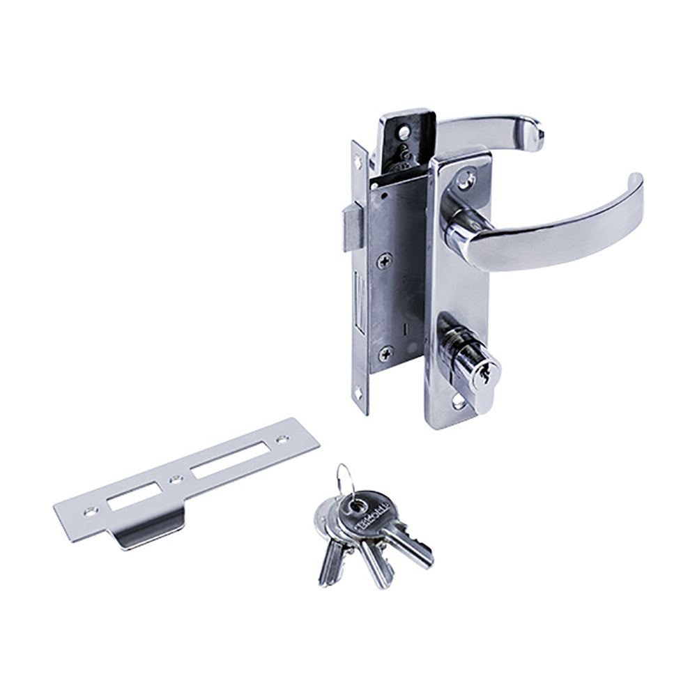 Sea-Dog Door Handle Latch - Locking - Investment Cast 316 Stainless Steel — marine deck / galley