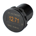 Sea-Dog OLED Voltmeter - Round — marine meters & monitoring