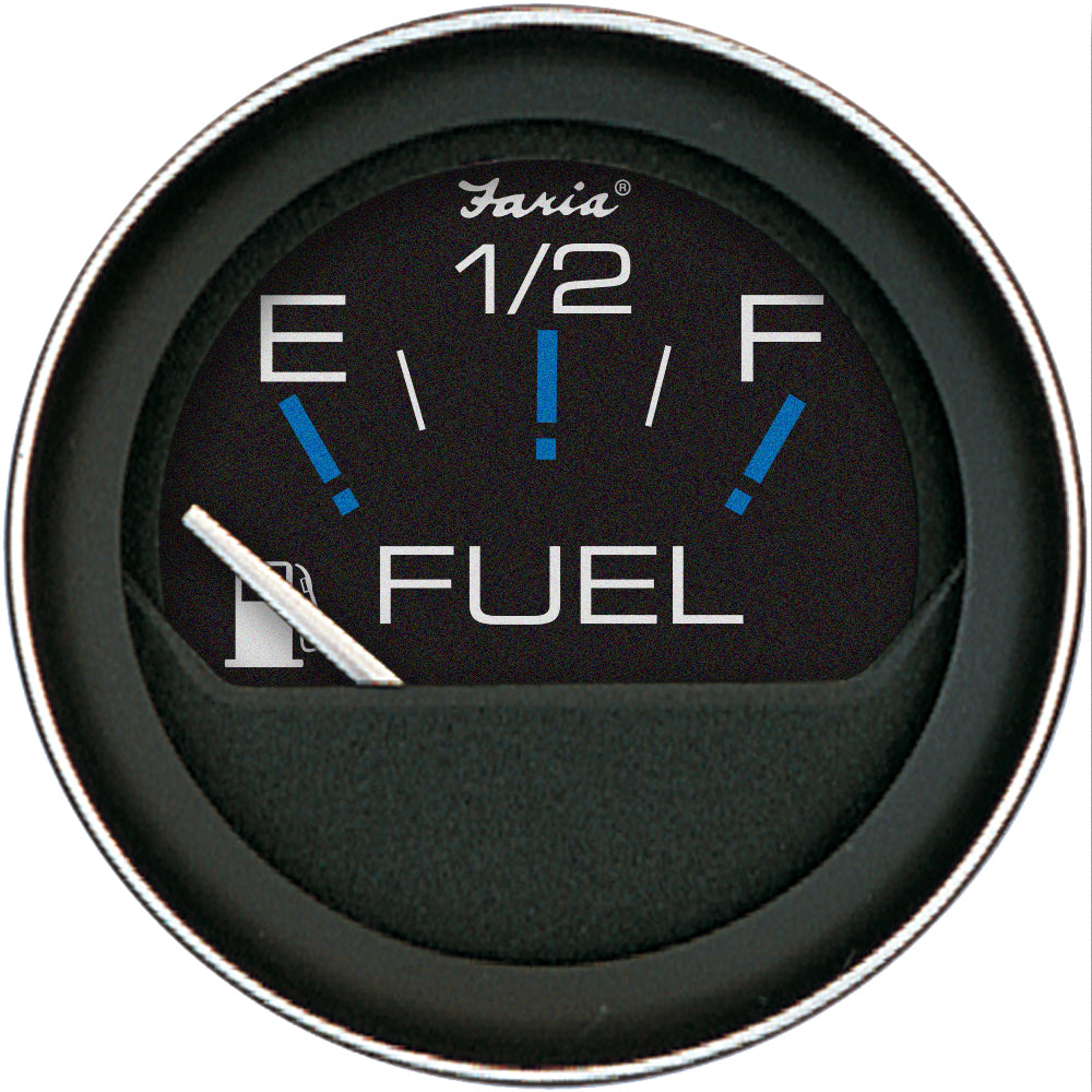 Faria Beede Instruments Faria Coral 2" Fuel Level Gauge (E-1/2-F) — marine gauges