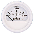 Faria Beede Instruments Faria Dress White 2" Cylinder Head Temperature Gauge (60 - 220° F) — marine gauges