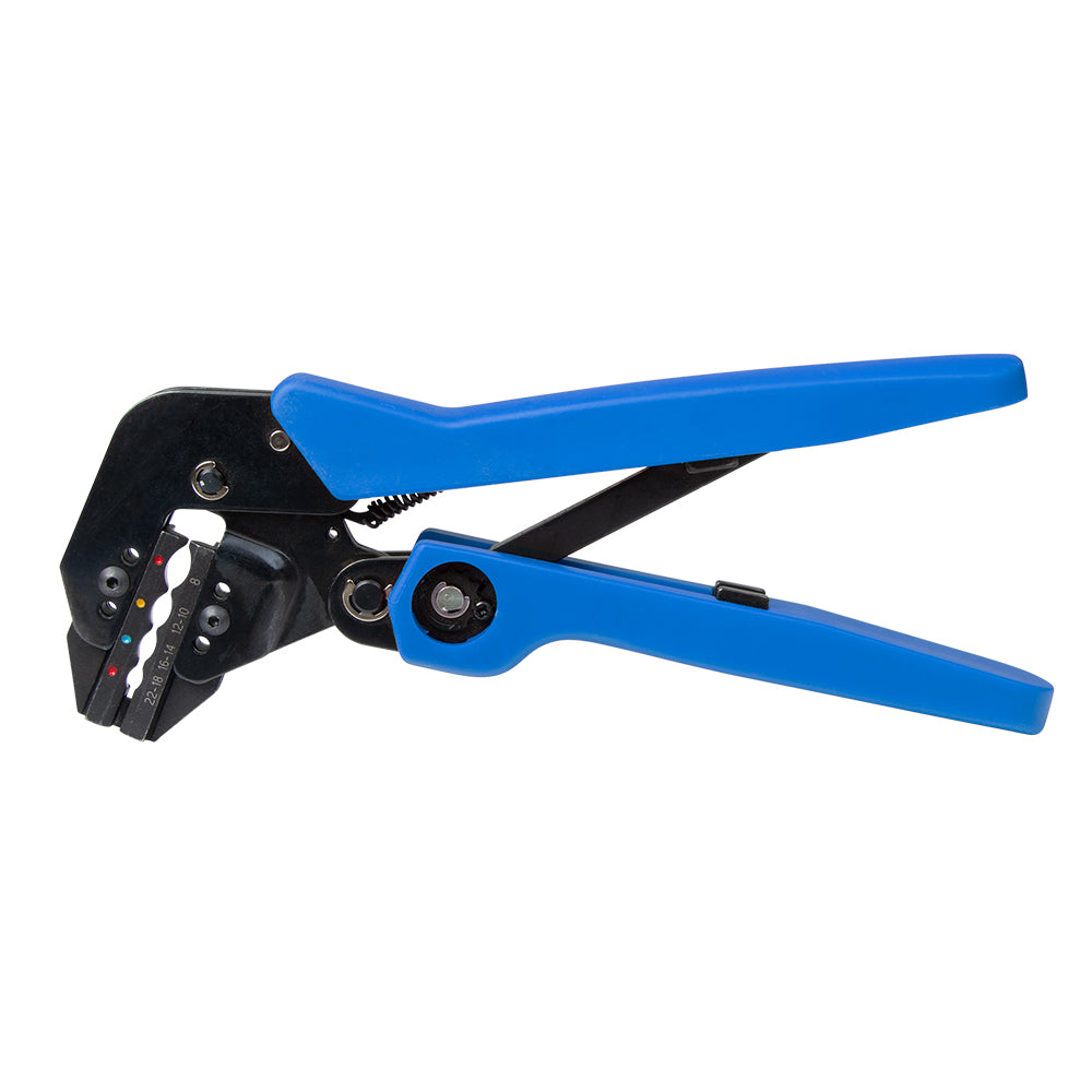 Ancor Angled 22 to 8 AWG Single Crimp Ratcheting Crimper — marine tools