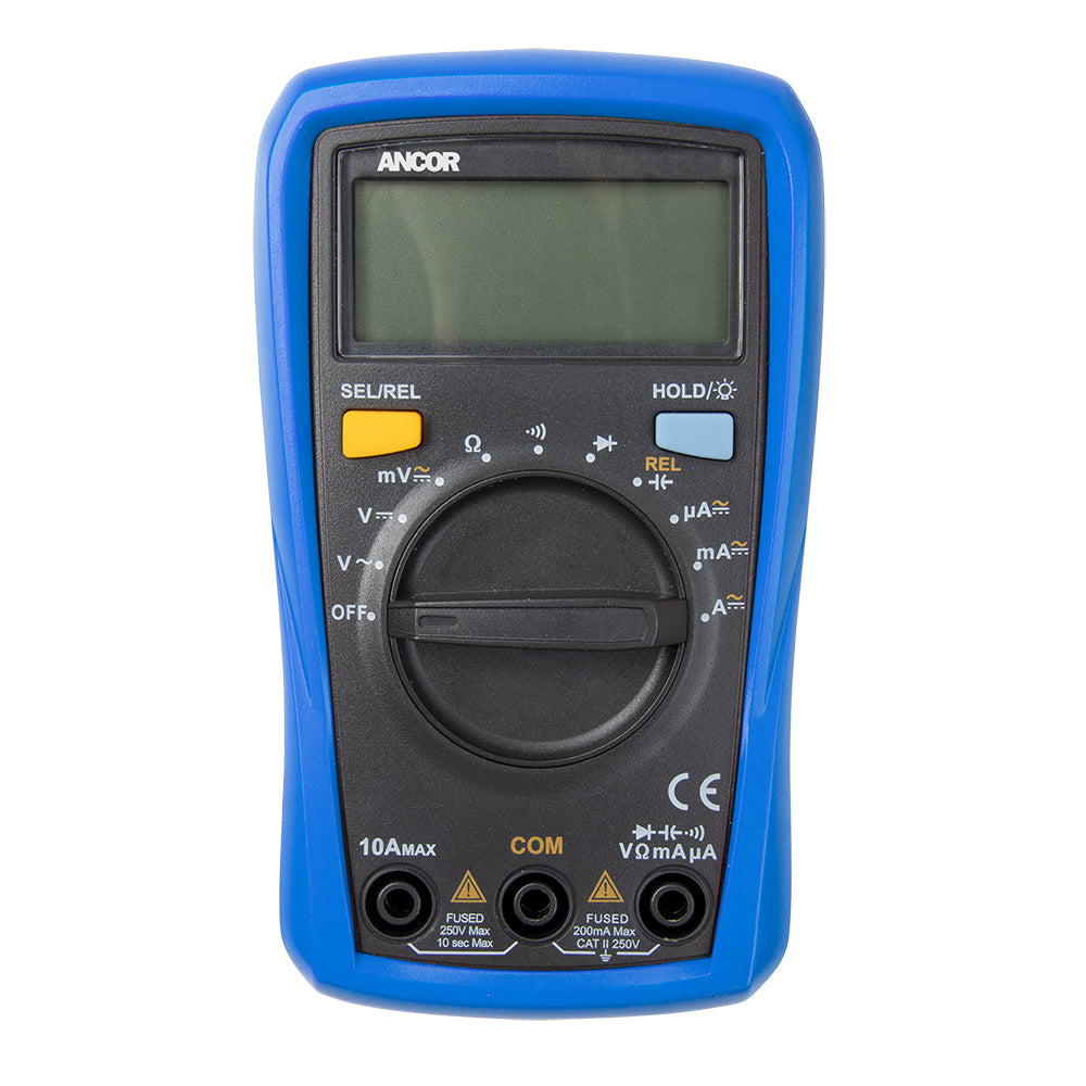 Ancor 8 Function Digital Multimeter — marine tools