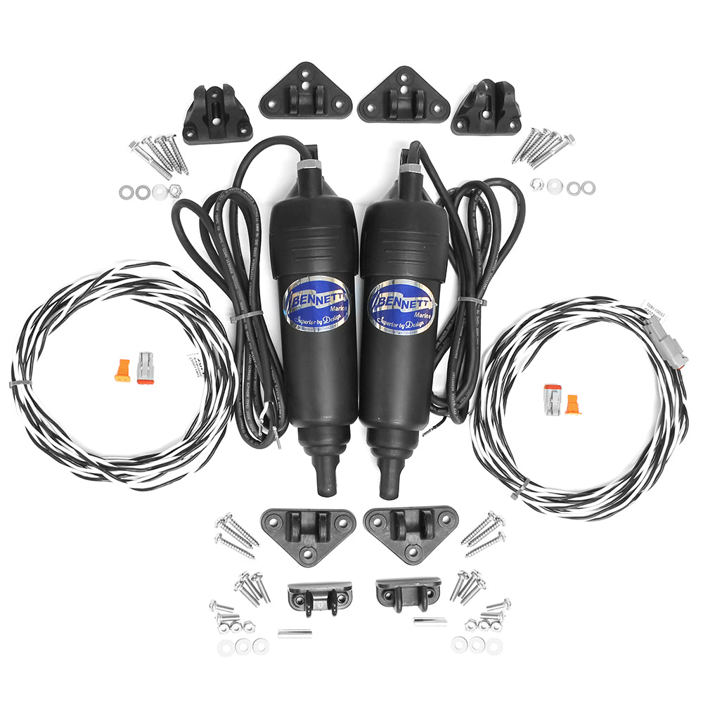 Bennett Marine Bennett BOLT Adjustable Actuator Kit Less Tabs (Relay Module Not Included) — marine trim tab accessories