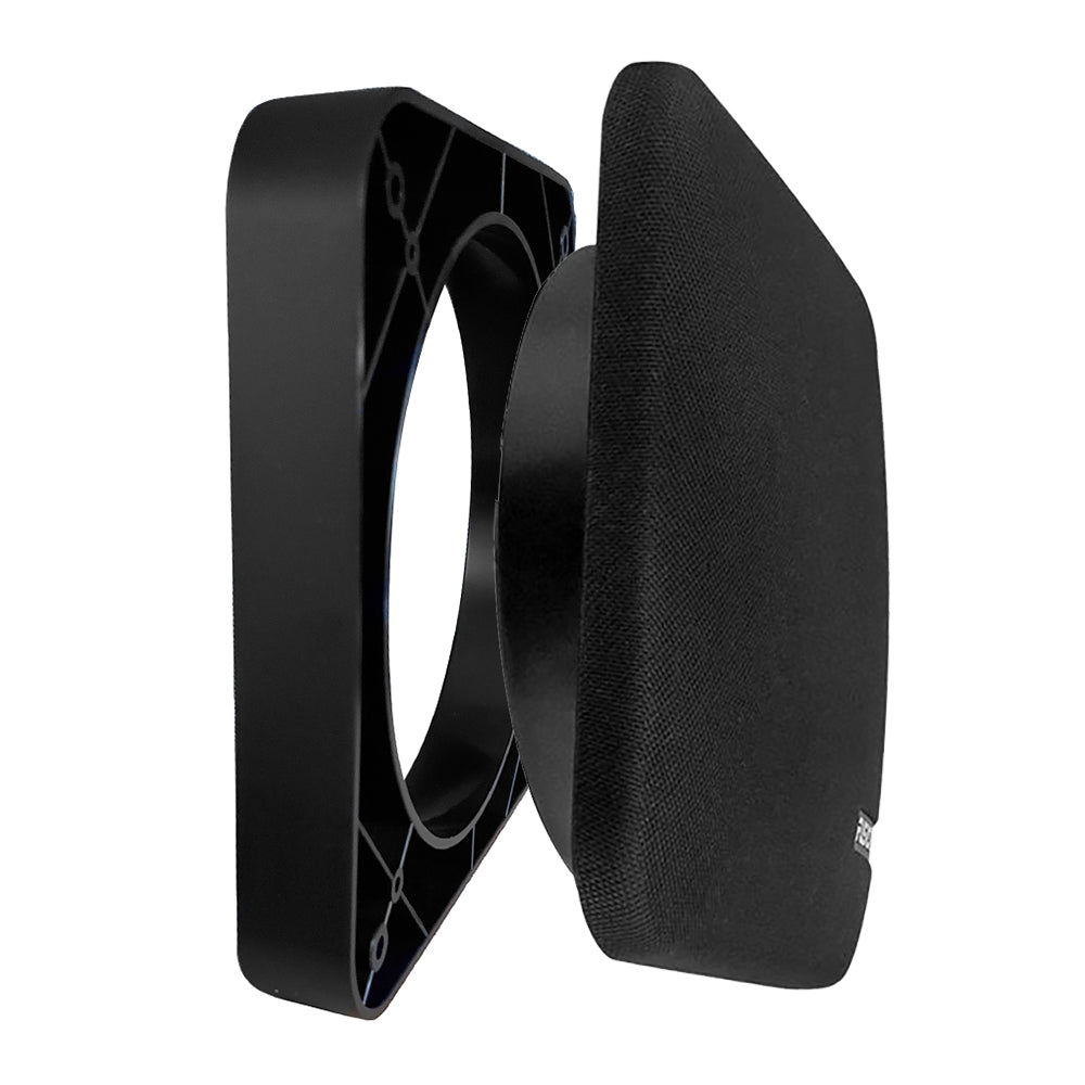 Fusion SM-X65SPB SM Series Single Surface Spacers - Pair - Black — marine accessories