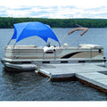 Taylor Made Pontoon Gazebo -Pacific Blue — marine biminis/shades/umbrellas