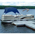 Taylor Made Pontoon Gazebo -Navy — marine biminis/shades/umbrellas
