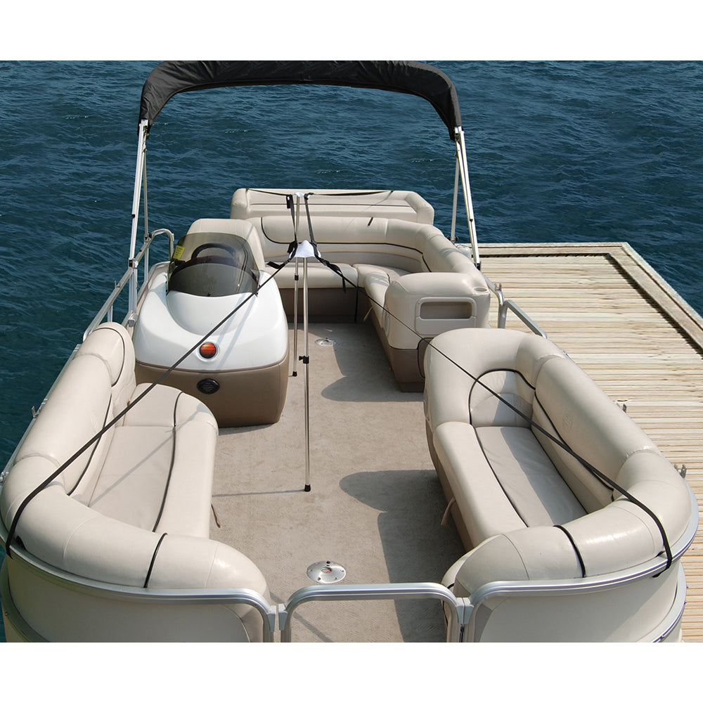 Taylor Made Pontoon Boat Cover Support System — marine winter covers