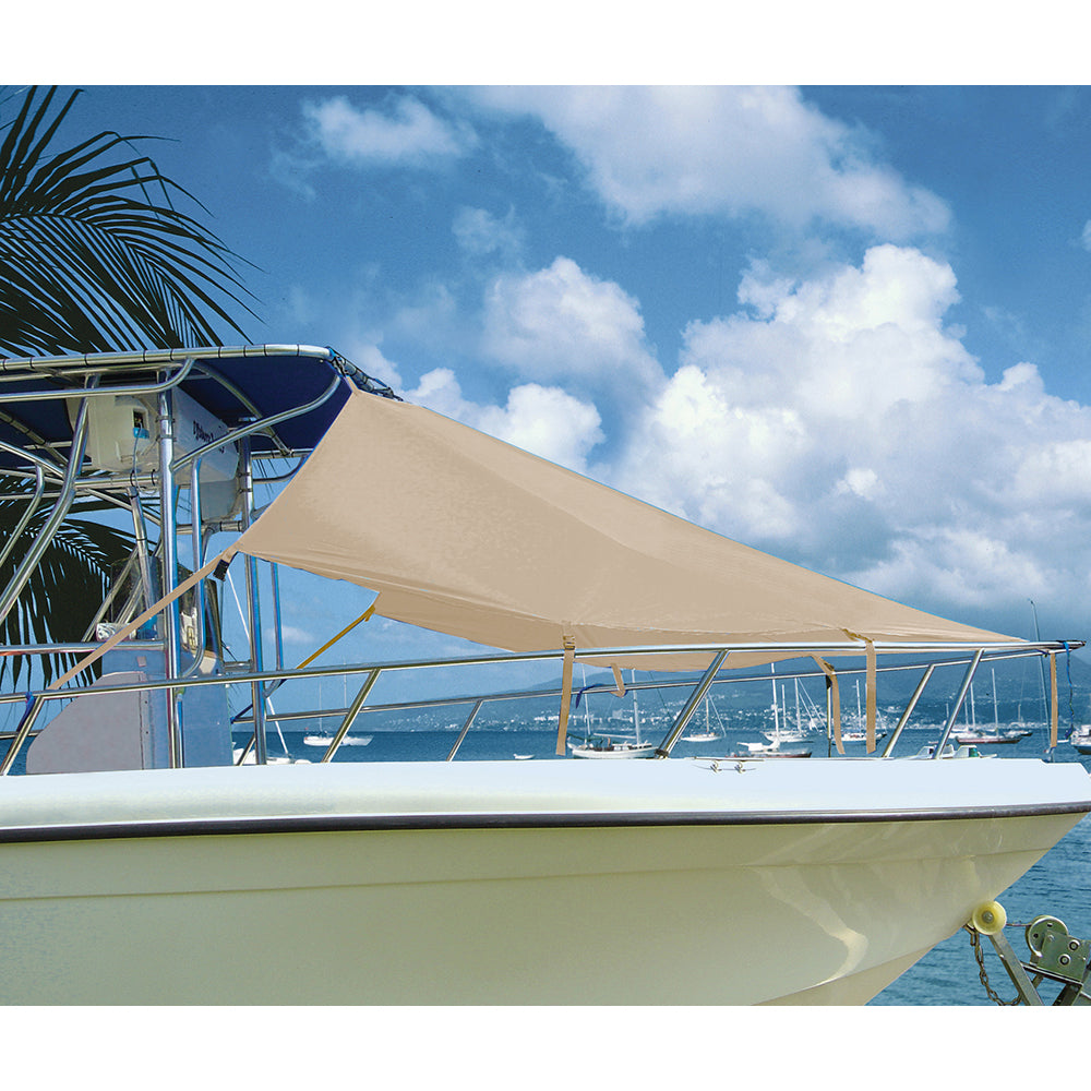 Taylor Made T-Top Bow Shade 7'L x 102"W - Sand — marine biminis/shades/umbrellas