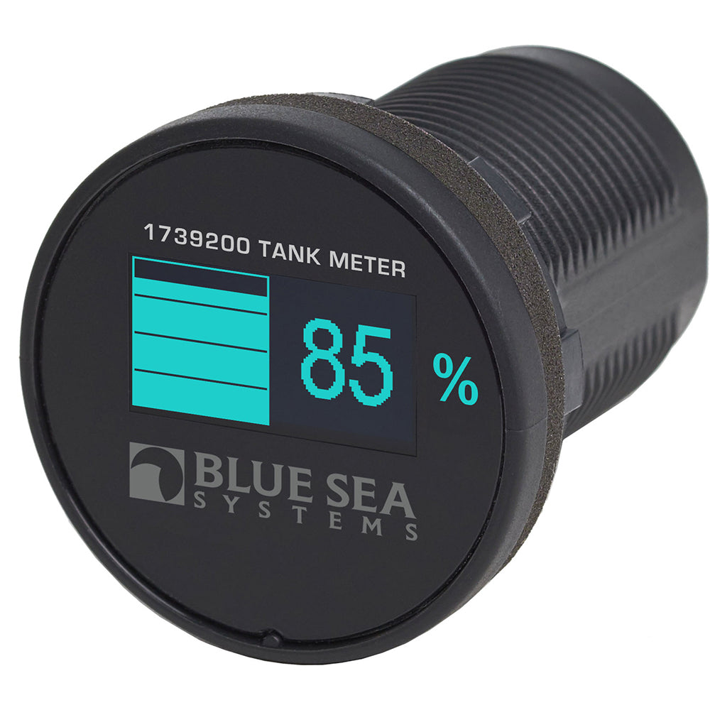 Blue Sea Systems Blue Sea 1739200 Mini OLED Tank Meter - Blue — marine meters & monitoring