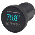 Blue Sea Systems Blue Sea 1741200 Mini OLED Temperature Monitor - Blue — marine meters & monitoring