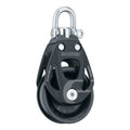 Harken 60mm Single Aluminum Element Block w/Swivel — marine blocks