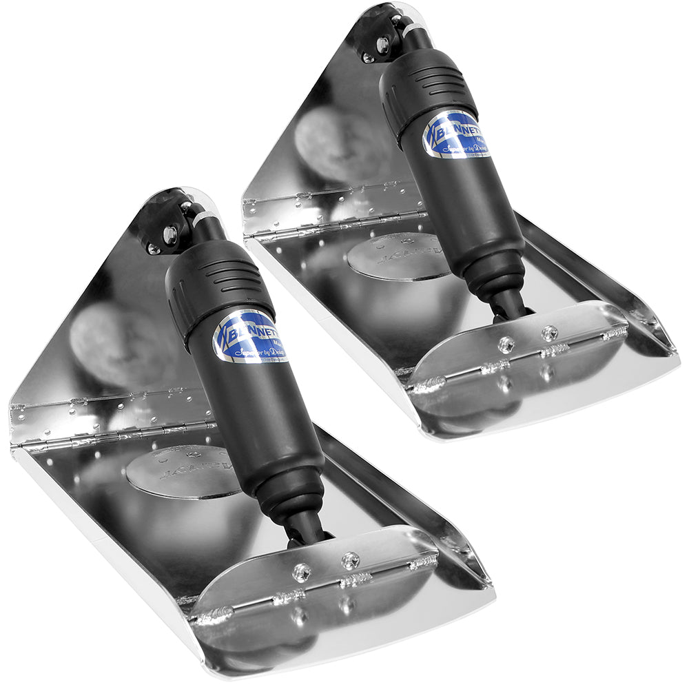 Bennett Marine Bennett BOLT 12x16 Heavy Duty Trim Tab System — marine trim tabs