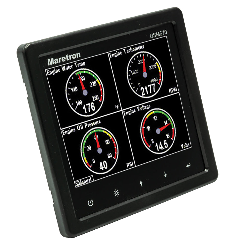 Maretron DSM570 5.7" High Resolution Color Display w/Black Enclosure — marine instruments