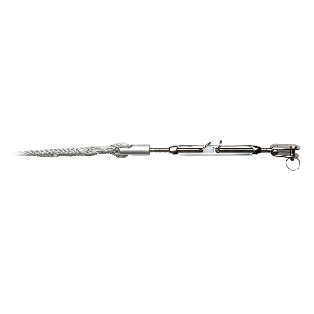 C. Sherman Johnson Open Body Turnbuckle w/Splice Eye — marine rigging