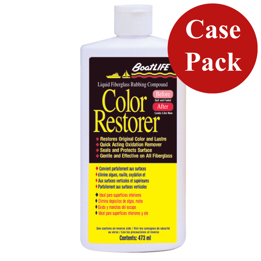 BoatLIFE Fiberglass Rubbing Compound & Color Restorer - 16oz *Case of 12* — marine cleaning