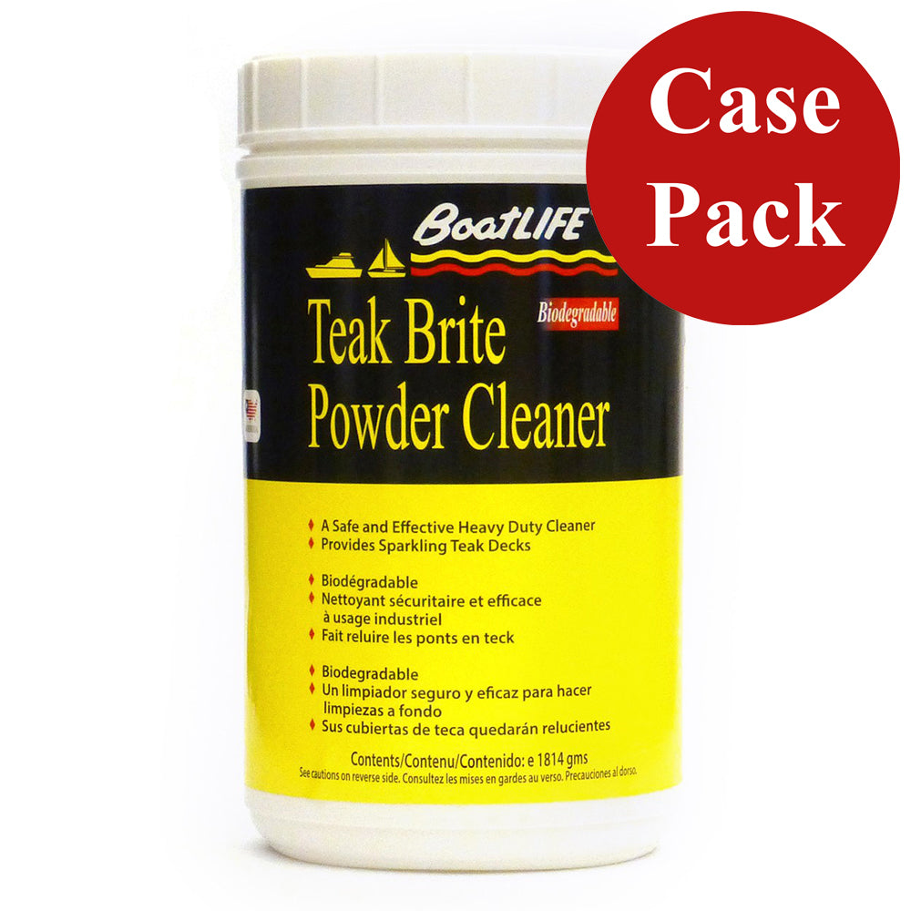 BoatLIFE Teak Brite® Powder Cleaner - Jumbo - 64oz *Case of 12* — marine cleaning