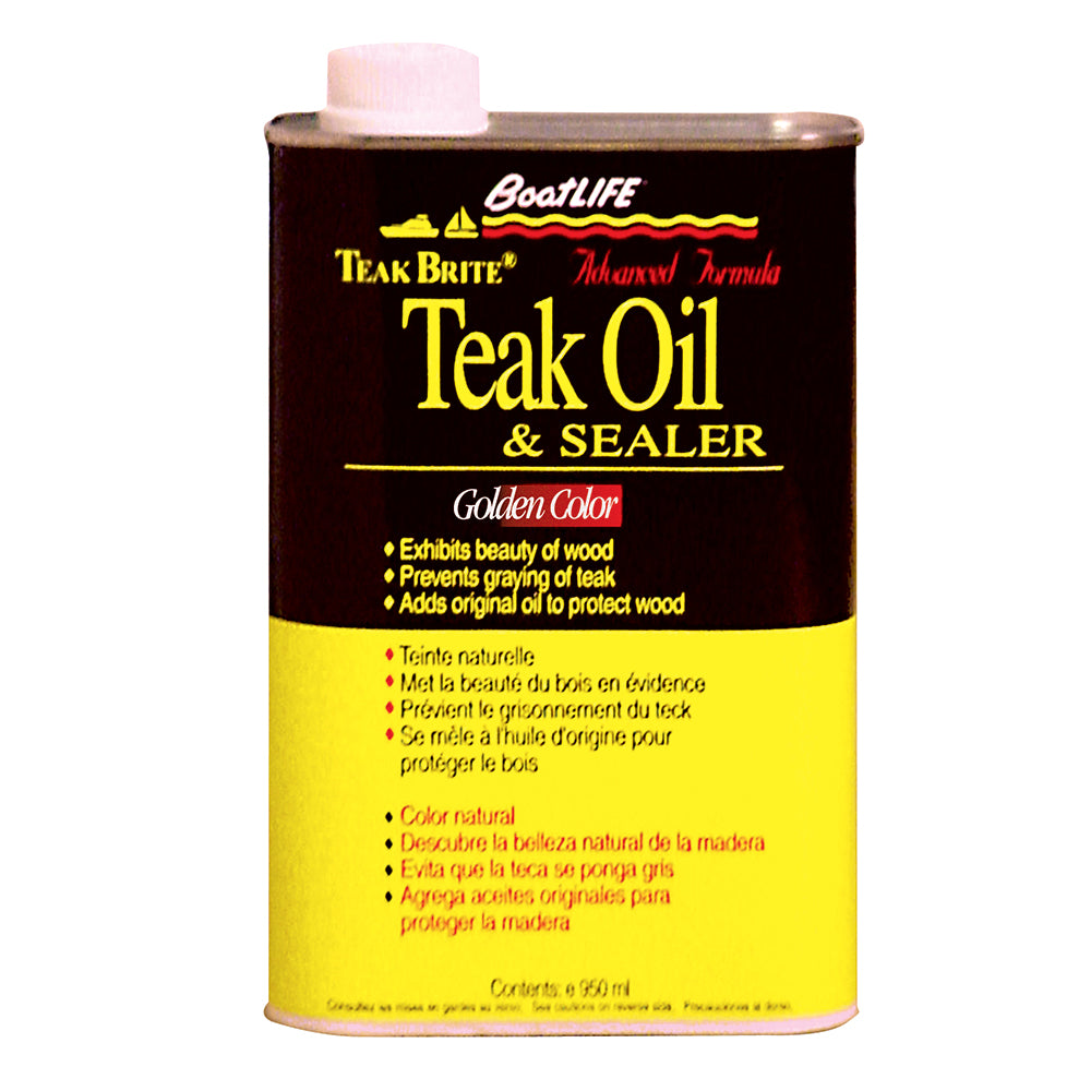 BoatLIFE Teak Brite® Advanced Formula Teak Oil - 32oz — marine cleaning