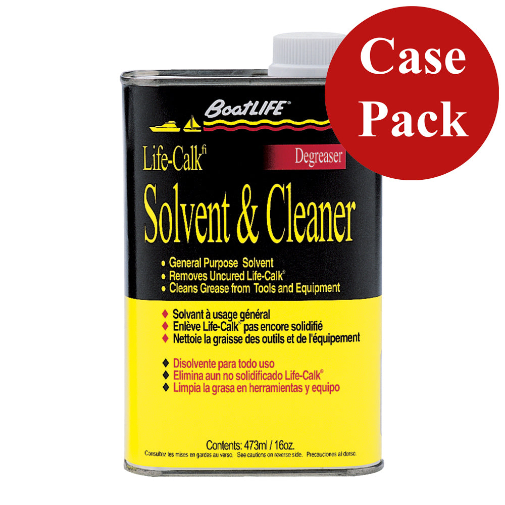 BoatLIFE Life-Calk Solvent & Cleaner - 16oz *Case of 12* — marine adhesives/sealants/tapes
