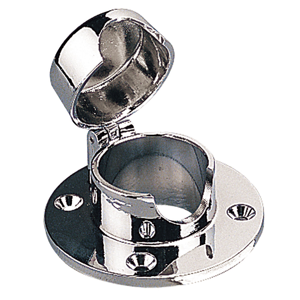 Sea-Dog Chrome Brass Hinged Chain Deck Pipe — marine windlass accessories
