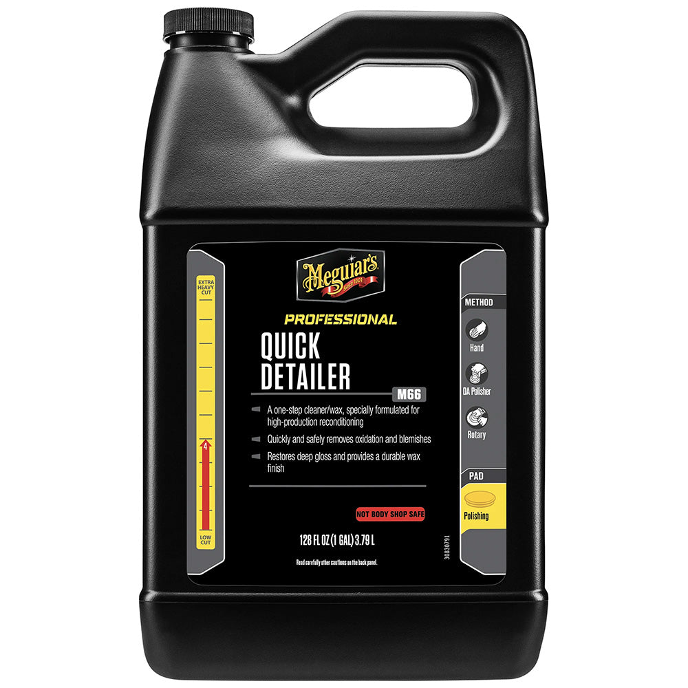 Meguiar's Mirror Glaze™ Quick Detailer - 1 Gallon — marine cleaning