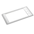 Veratron OceanLink 7" TFT Dispaly Bezel - White — marine gauge accessories