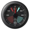 Veratron 3-3/8" (85MM) OceanLink® Apparent/True Wind Angle Gauge - Black Dial & Bezel — marine gauges