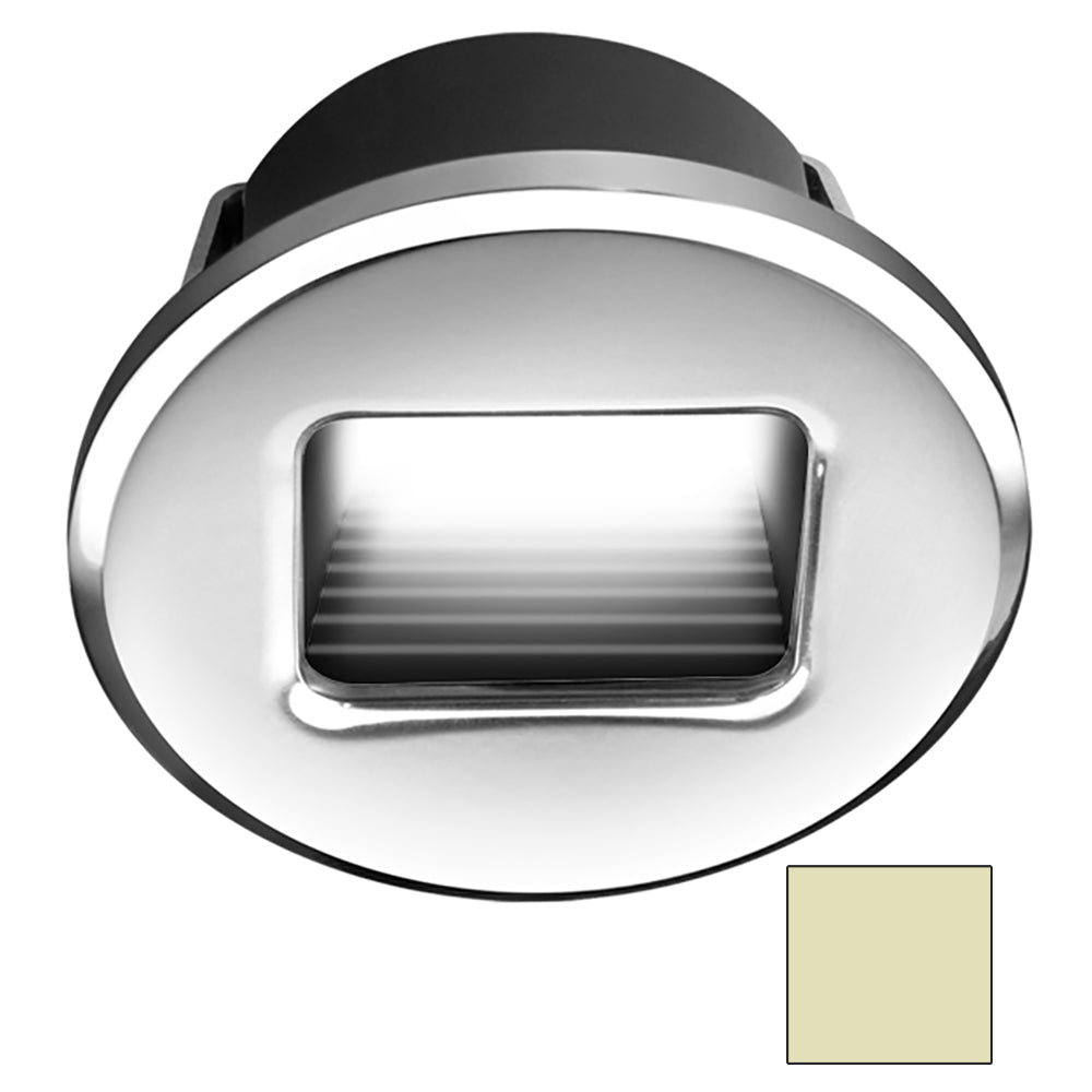 I2Systems Inc i2Systems Ember E1150Z Snap-In - Polished Chrome - Round - Warm White Light — marine interior / courtesy light