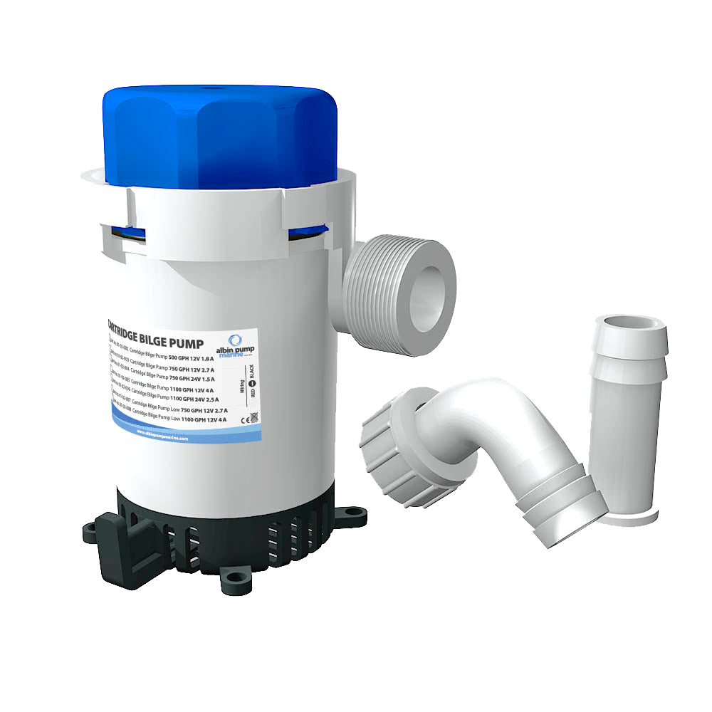 Albin Group Cartridge Bilge Pump 500GPH - 12V — marine bilge pumps