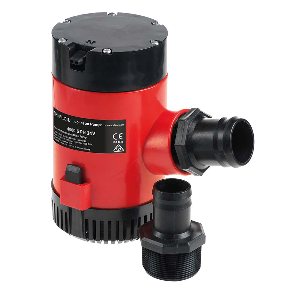 Johnson Pump Heavy Duty Bilge Pump 4000 GPH - 24V — marine bilge pumps